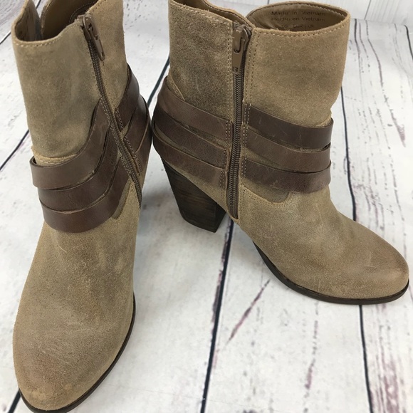 Aldo Shoes - Aldo Suede Heeled Booties